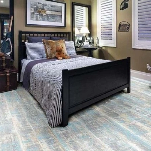 LAZURITE BLUE ПРОБКОВОЕ ПОКРЫТИЕ CORKSTYLE ПРОБКОВЫЙ ПОЛ ЗАМКОВЫЙ WOOD XL